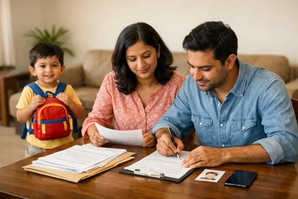List of Documents Required for Nursery Admission 2026 in Delhi Schools