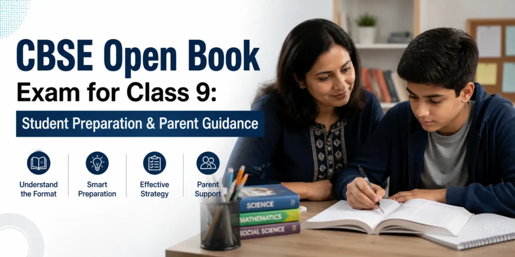 CBSE Open Book Exam for Class 9 Student Preparation & Parent Guidance