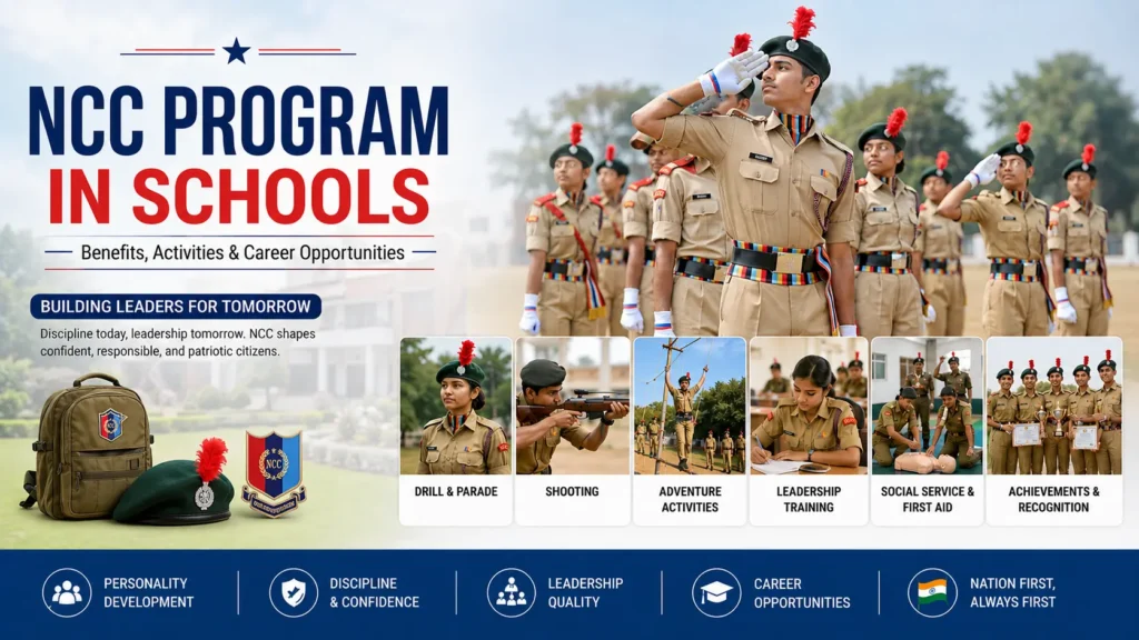 NCC Program in Schools Benefits, Activities & Career Opportunities